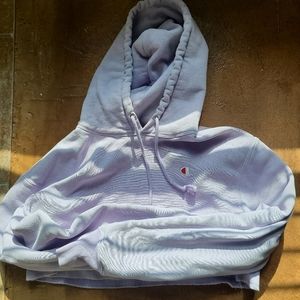Cropped champion hoodie